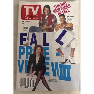TV Guide Sept. 29-Oct. 5 1990 Fall Preview III Will Smith